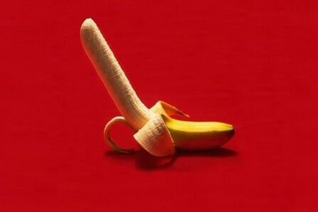 pisang melambangkan zakar yang diperbesarkan melalui senaman